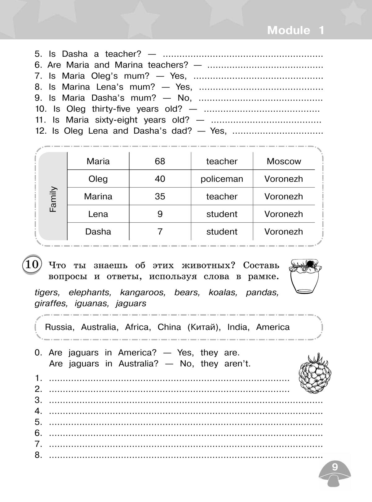 Английский язык. Сборник грамматических упражнений. 3 класс 5