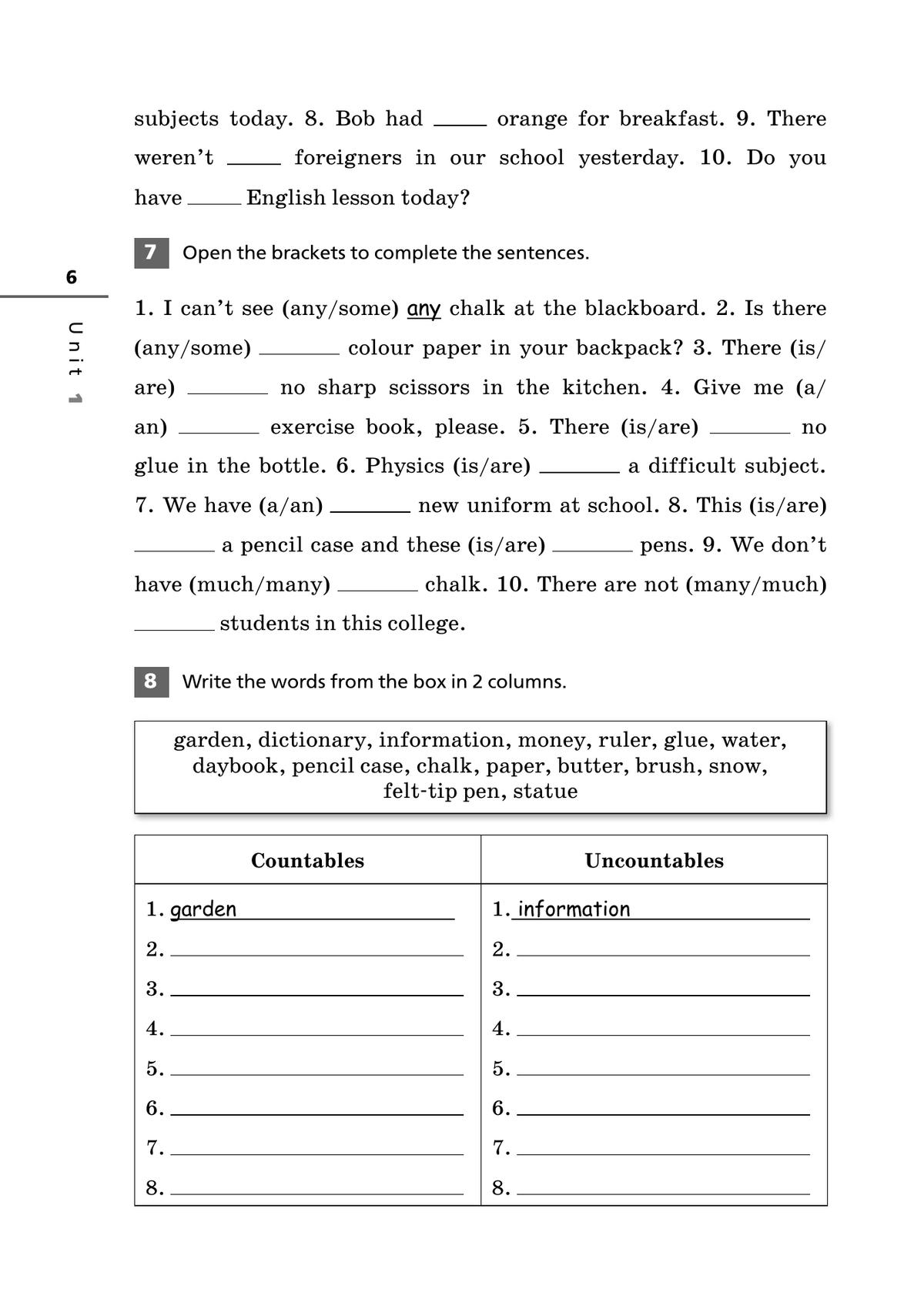 Английский язык. Лексико-грамматический практикум. 7 класс 3