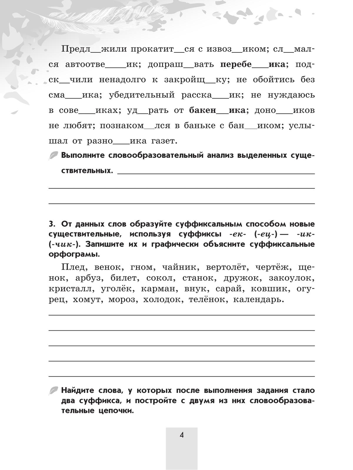 Русский язык. 6 класс. Рабочая тетрадь. Часть 2 8