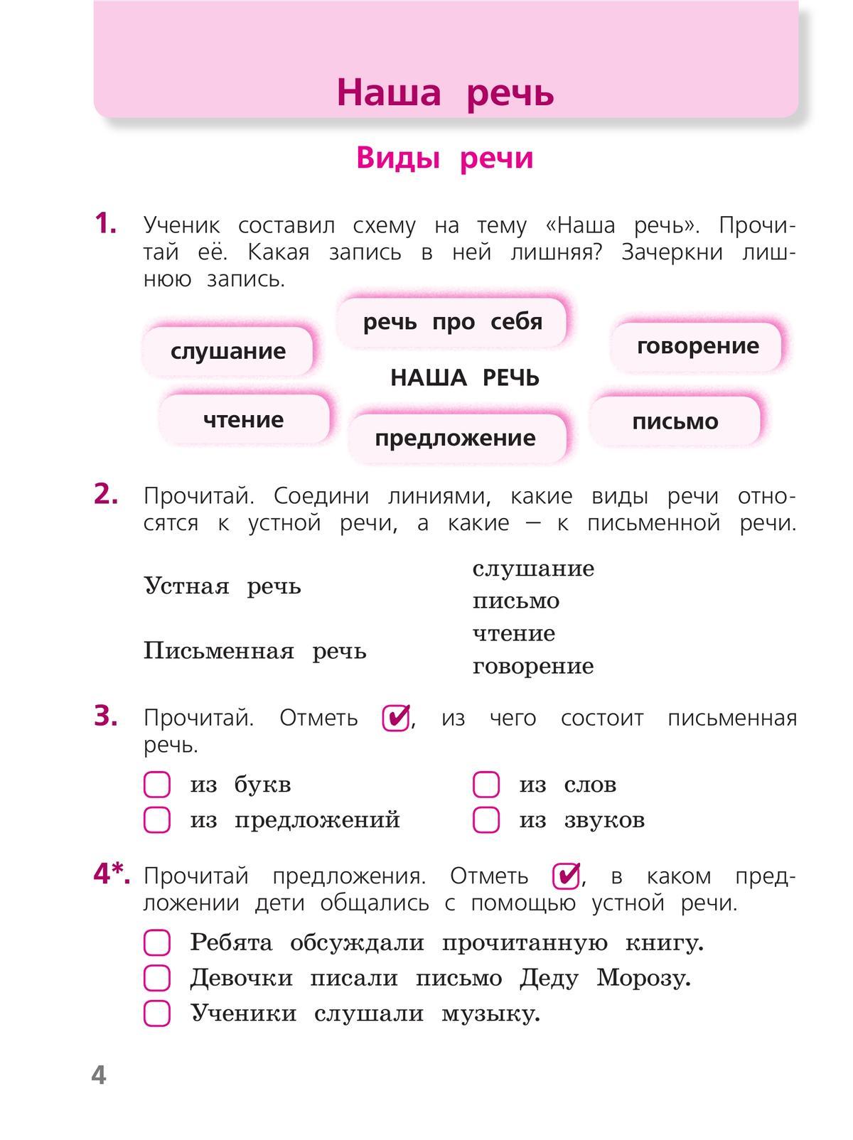 Русский язык. Тетрадь учебных достижений. 2 класс 5